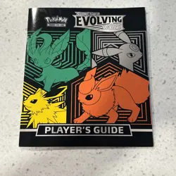 Pokemon TCG Sword & Shield Evolving Skies ETB Player's Guide Only Eeveelution - Image 1