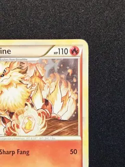 Arcanine 1/123 Holo Rare - Heartgold & Soulsilver HGSS Pokemon 2010 - Image 4
