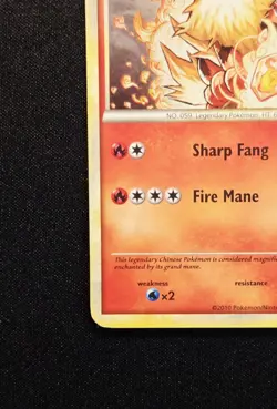 Arcanine 1/123 Holo Rare - Heartgold & Soulsilver HGSS Pokemon 2010 - Image 5