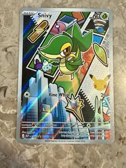 Snivy 049 Promo ME: Mega Evolution Promo Pokemon Holo Near Mint - Image 1