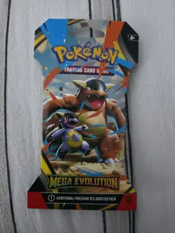 Brand New Mega Evolution Sleeved Booster Pack - Pokemon TCG - Lot of 6 packs - Image 2