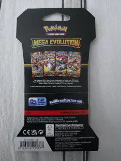 Brand New Mega Evolution Sleeved Booster Pack - Pokemon TCG - Lot of 6 packs - Image 3