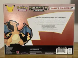 Pokemon TCG Celebrations Collection Lance's Charizard V Box 820650101625 - Image 1