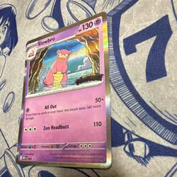 Nintendo Pokemon TCG Slowbro 083 Holo Rare Stage 1 HP 130 Pitch Black 2020 - Image 4