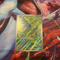 The Pokemon Company Bulbasaur 166/165 SV 151 Illustration Rare Full Art Holo - Image 2