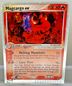 Pokemon Magcargo ex 95/97 Holo Ultra Rare EX Dragon MP 2003 Vintage - Image 1