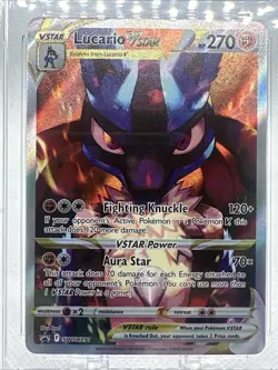 LUCARIO VSTAR SWSH291 CROWN ZENITH SWORD & SHIELD POKEMON CGC 10 GEM MINT - Image 4