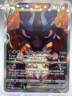 LUCARIO VSTAR SWSH291 CROWN ZENITH SWORD & SHIELD POKEMON CGC 10 GEM MINT - Image 5