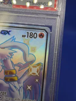 Pokemon Hidden Fates Shiny Vault Reshiram GX SV51/SV94 Shiny Holo Rare PSA 9 - Image 4