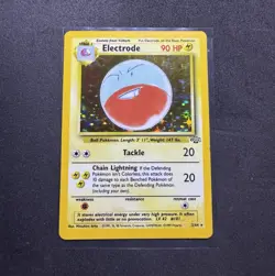 Wizards Pokemon TCG Electrode Jungle 2/64 Holo Rare Unlimited 1999 English - Image 1