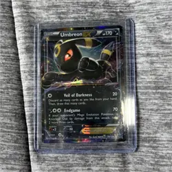Pokemon TCG Umbreon EX Full Art Holo Ultra Rare 55/124 Fates Collide Eng - Image 1