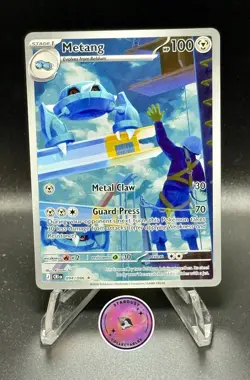 Pokemon TCG Chaos Rising 2026 Metang Illustration Rare #94/86 - Image 1