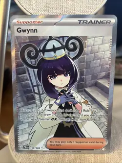 Pokemon TCG Gwynn 109/084 Pitch Black, New Set, NM Trainer Fast Shipping - Image 1