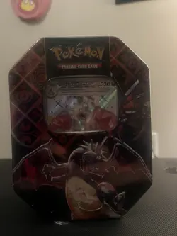 Pokemon Paldean Fates Tin Factory Sealed - Charizard - Image 1