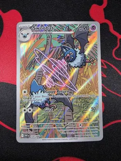 Swoobat 120/086 | Pokemon Sv: White Flare | Illustration Rare Holo NM - Image 1