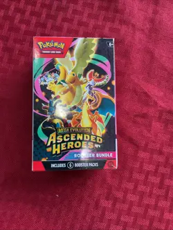 Pokemon TCG Mega Evolution—Ascended Heroes Booster Bundle Box 6 Packs English - Image 1