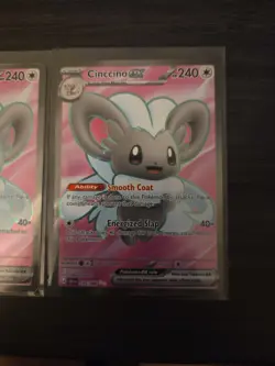 Pokemon TCG Cinccino EX 105/086 CRI Ultra Rare Holo Chaos Rising NM - Image 2