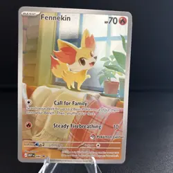 Fennekin 080 (Pokemon Center Exclusive) - Mega Evolution Black Star Promo Holo - Image 1