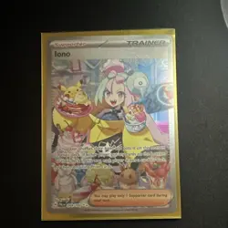 The Pokemon Company Pokemon TCG Iono 269/193 Paldea Evolved SIR Holo English - Image 3