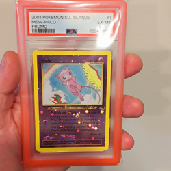 WOTC Pokemon TCG 2001 Southern Islands Mew #1 Holo Promo PSA 6 ENG New Cert!!! - Image 1