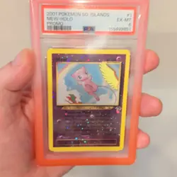 WOTC Pokemon TCG 2001 Southern Islands Mew #1 Holo Promo PSA 6 ENG New Cert!!! - Image 2