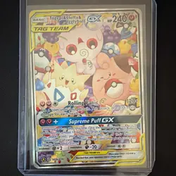 Pokemon Togepi & Cleffa & Igglybuff GX TAG TEAM 143A/236 Promo Alt Art Holo - Image 1