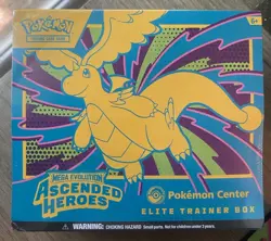 2026 Pokemon Ascended Heroes ME Pokemon Center Elite Trainer Box ETB (SEALED) - Image 1