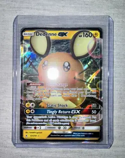 Dedenne GX 57/214 Holo GX Rare Unbroken Bonds Pokemon Near Mint - Image 1
