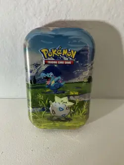 Pokemon TCG Ascended Heroes Mini Tin Togepi Totodile - Image 1