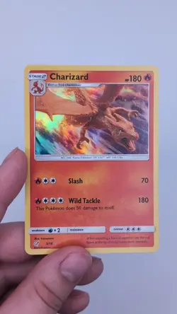 Detective Pikachu Charizard 5/18 Holo Pokemon Card - Image 2