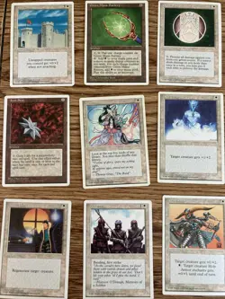 MTG Magic The Gathering Fourth Edition (1995) Lot LP - Image 3