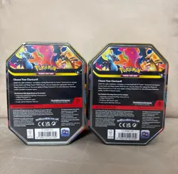 Pokemon TCG Mega Charizard ex Tin Set - X and Y Pair Sealed 2026 SHIPS ASAP - Image 3