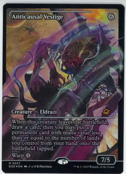 Anticausal Vestige Showcase Borderless Foil Edge of Eternities MTG 0357 EOE - Image 1