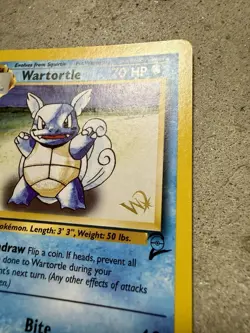 Pokemon Wartortle 63/130 W Stamp Promo Base Set 2 Uncommon WOTC 2000 - Image 5