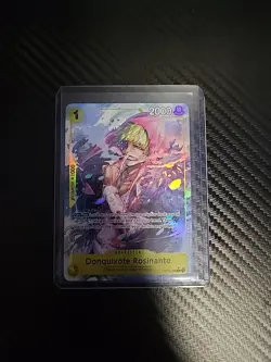 Donquixote Rosinante Rare Alternate Art OP12-108 One Piece Legacy Of The Masters - Image 1
