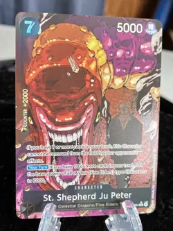 ONE PIECE St. Shepherd Ju Peter OP13-084 Special Foil COHW Alternate Art NM/M - Image 2