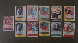 11X Nico Robin OP09-107 R One Piece TCG Foil +others foil and base lot - Image 1