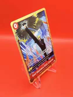 One Piece CCG Bad Manners Kick Course OP04-016 Event Alt Art - English - NM+ - Image 2