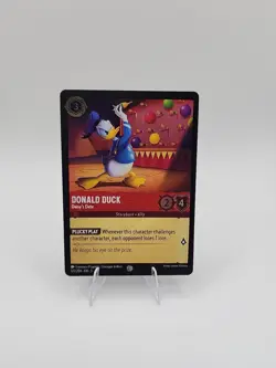 Disney lorcana Donald Duck Daisy's Date 122/204 Foil - Image 1
