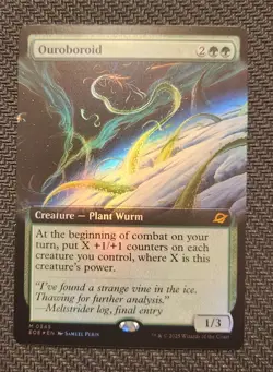 Ouroboroid (Extended Art Foil) NM Magic The Gathering Edge of Eternities MTG - Image 1