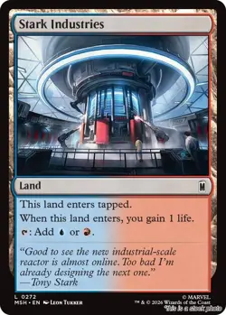 MTG Stark Industries Card #272 Marvel Super Heroes NM Magic - Image 1