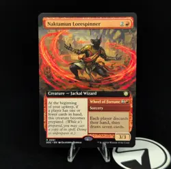 Naktamun Lorespinner (Extended Art) 81 Commander: Secrets of Strixhaven MTG NM - Image 1