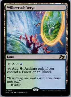 Willowrush Verge - 270 - DFT - NM - MTG Magic the Gathering - Image 1