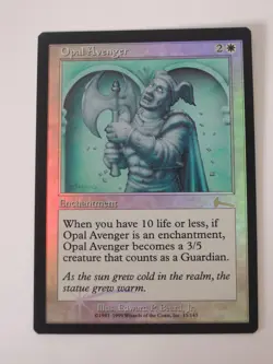 MTG - FOIL - Opal Avenger - Urza's Legacy - (ULG) - NM - Image 1