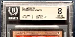 Candelabra of Tawnos Antiquities ATQ BGS 8.0 Beckett Reserved List MTG - Image 3