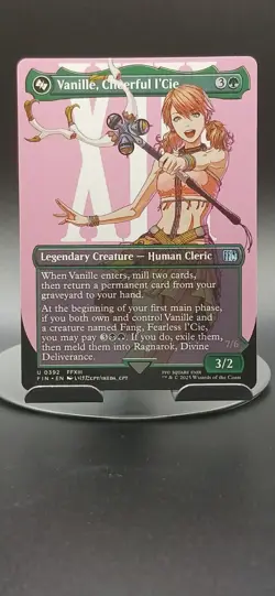 Vanille, Cheerful l'Cie (Borderless) U FINAL FANTASY 392 NM - Image 1