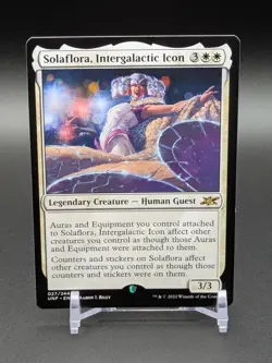 SOLAFLORA, INTERGALACTIC ICON 27 - Unfinity R NM - - Image 1