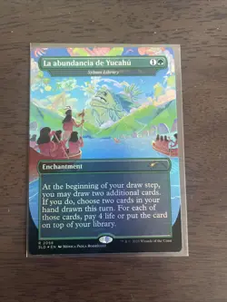 La abundancia de Yucahu - Sylvan Library (Rainbow Foil) -Foil Near Mint MTG - Image 1