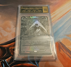 Elesh Norn, Mother of Machines (Borderless) (Step-and-Compleat Foil)! *PCG 10* - Image 1