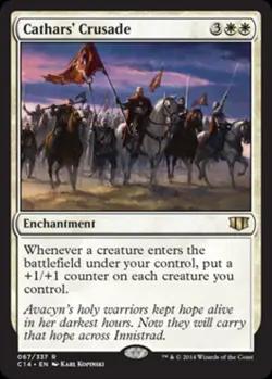 MTG English Cathars' Crusade NM Normal Commander 2014 Edition - Image 1